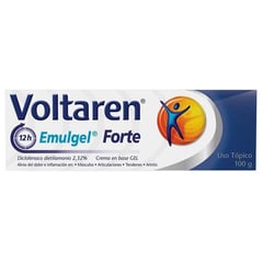 NOVARTIS - Voltaren Gel Forte 12 Horas Tubo X 100 Gr