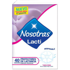 NOSOTRAS - Protectores De Lactancia Respirable x 40 Und