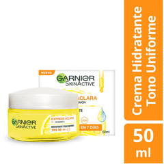 GARNIER - Crema Antimanchas Con Vitamina C Express Aclara X 50 Ml