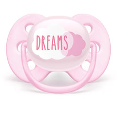 AVENT - Chupete Para Bebés Ultrasoft Dreams Girl (0-6 Meses) x 1 Und