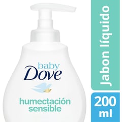 DOVE - Jabón Líquido Corporal Humectación Sensible X 200 Ml