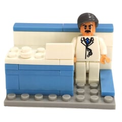 GENERICO - Juguete Capsula Mini Lego Hospital