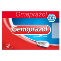 GENOMMA LAB - Genoprazol Capsula Omeprazol x 20 Mg