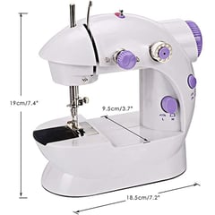 GENERICO - Mini máquinas de coser portátiles Eléctrica