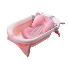 INDUHOGAR - Bañera tina para bebe plegable mas cojin marca