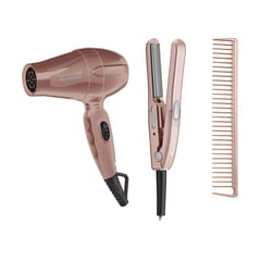 BABYLISS - Combo secador viajero + plancha mini + obsequio