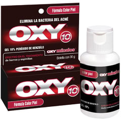 OXY - Gel Anti Acne 10 Color Piel 30 Gramos