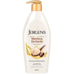 JERGENS - Crema Corporal Humectante Manteca de Karite 400 ml