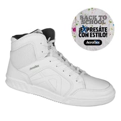 AEROFLEX - Tenis Hombre Blanco AJ3291-BLU