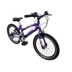 ATILA - Bicicleta Todo Terreno Rin 20 Aro Aluminio D/P Morada