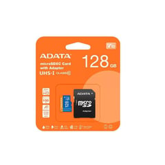 ADATA - Memoria Micro Sd 128 Gb 100Mb/sg AUSDX128GUICL10A1-RA1