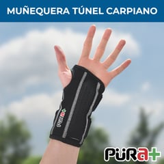 PURA - Muñequera férula túnel carpiano esguince mano
