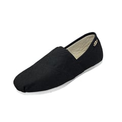 XIAN SHOES - Alpargata negra clasica hombre