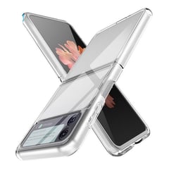 PYX - Estuche Antigolpes Compatible Galaxy Z Flip 4 Acrilico Clear