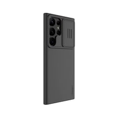 NILLKIN - Estuche Silicone Case Compatible con Samsung Galaxy S23 Ultra Negro