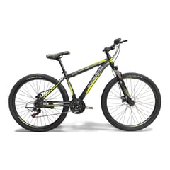 ROADMASTER - Bicicleta Hurricane Shimano L R29 21Vel Negro Verde