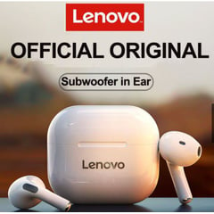 LENOVO - Audífonos Inalámbricos LP40 blanco