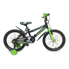 ROADMASTER - Bicicleta Infantil en Rin 16 18 y 20 Niños Verde.