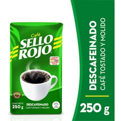 SELLO ROJO - Cafe Descafeinado