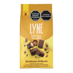 CHOCOLYNE - Chocolatina Lyne Bombones Doypack x 8 unidades
