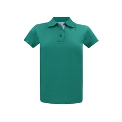 HAMER - Polo para mujer verde jade