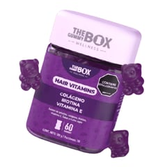 THE GUMMY BOX - Gomitas suplementos con vitaminas para el cabello colágeno y biotina