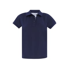 HAMER - Polo para mujer azul oscura