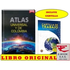 GENERICO - Atlas universal y de Colombia incluye cartilla de trabajo