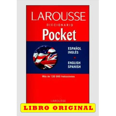 LAROUSSE - Diccionario pocket español - ingles english - spanish