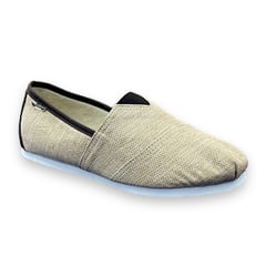 XIAN SHOES - Alpargata hombre clasica beige