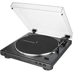 AUDIO TECHNICA - Tornamesa tocadiscos audio-technica AT-LP60x BK NEGRO