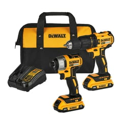 DEWALT - COMBO TALADRO PERC 12 ATORNILLADOR IMPACTO 20V DCK276D2-B3