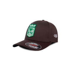 OTO CAPS - Gorra Atlético Nacional Oficial Flexfit 6277 Gris.