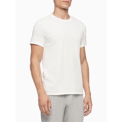 CALVIN KLEIN - Camiseta 3 Pack S/S Crew Cotton Classics Blanco