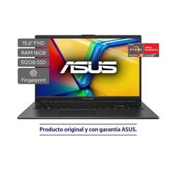 ASUS - Portatil E1504FA-NJ361 Ryzen 5-7520U Ram 16GB SSD 512GB Pantalla 156FHD