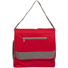 INFANTI - Pañalera milla messenger roja/gris rr14-9021 -rojo