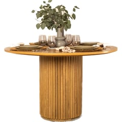 GENERICO - Mesa de Comedor Ana en Madera Roble 1.20 m