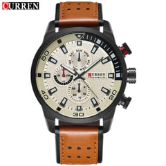 CURREN - Reloj Para Hombre 8250 Cronografo Correa De Cuero