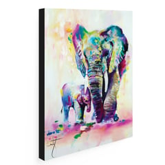 ART INDUSTRY - Cuadro 70x50 Cms Decorativo Elefante3