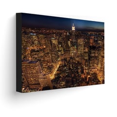 ART INDUSTRY - Cuadro 70x50 Cms Decorativo New York at Night