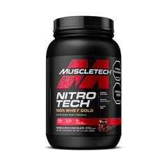 MUSCLETECH - Nitro Tech Whey Gold x 2 libras - Chocolate