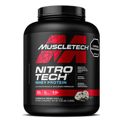 MUSCLETECH - NitroTech Performance x 4 lb Cookies and Cream