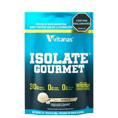 VITANAS - Isolate Gourmet x 2 libras - Vainilla - Proteina Aislada