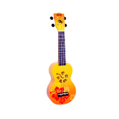 MAHALO - UKULELE HIBISCUS NARANJA.