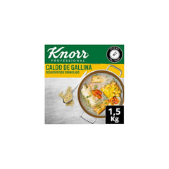 KNORR - Caldo de Gallina Deshidratado Granulado x 1500g