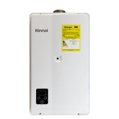 RINNAI - Calentador de paso agua 23 lts a gas natural- - Blanco