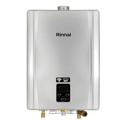 RINNAI - Calentador de paso agua 17 lts a gas natural- - Gris