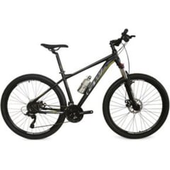 GW - Bicicleta Hyena Microshift M R275 24Vel Negro Amarillo