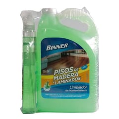 BINNER - Limpiador Pisos de Madera y Laminados 4.4 L