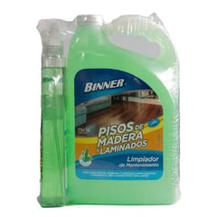 BINNER - Binner Limpiador Pisos de Madera y Laminados 4.4 L